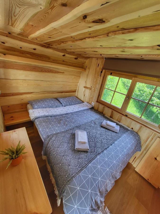Unique Wooden Holiday House In Nature Lukovica pri Domžalah Esterno foto
