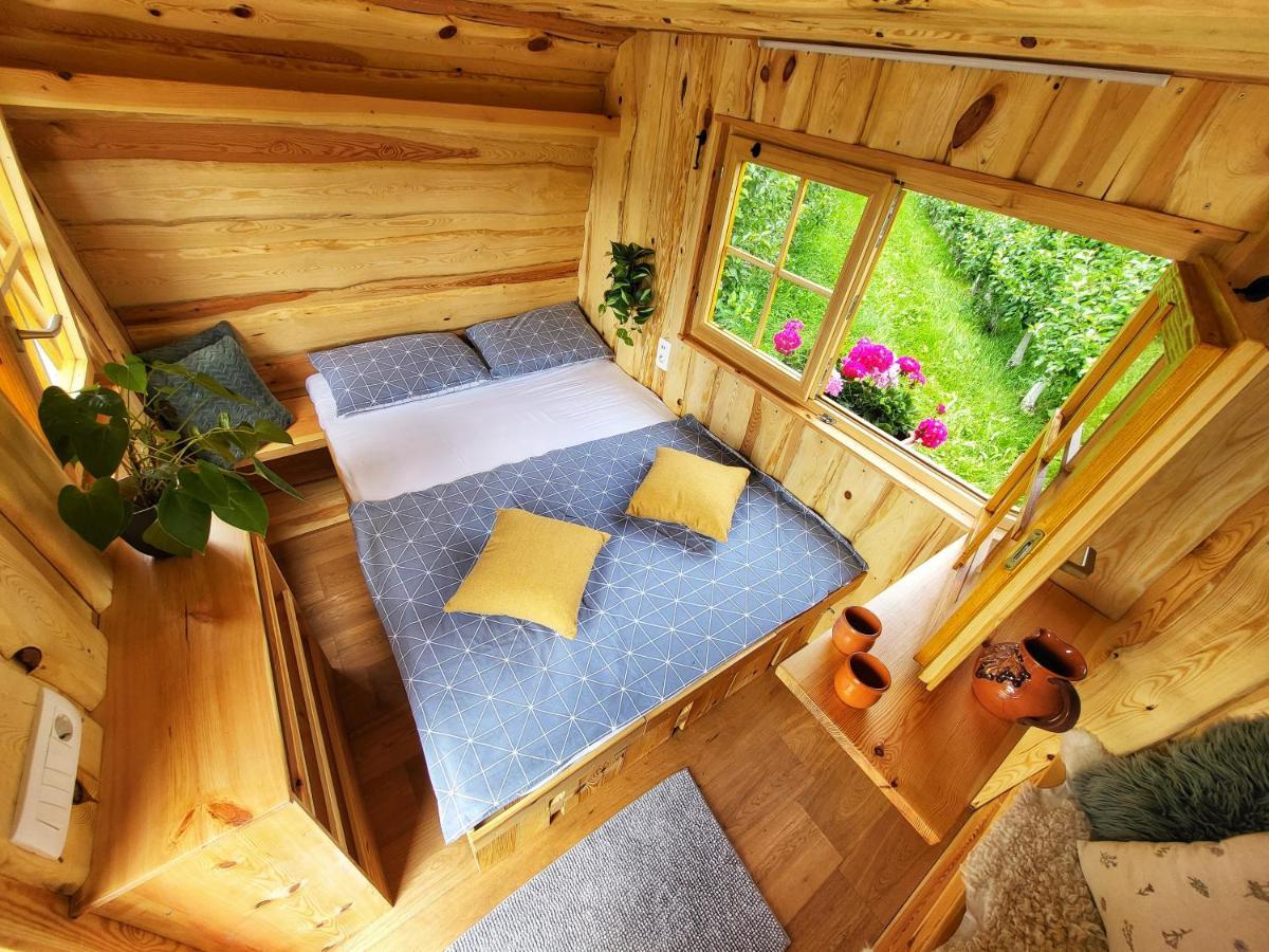 Unique Wooden Holiday House In Nature Lukovica pri Domžalah Esterno foto