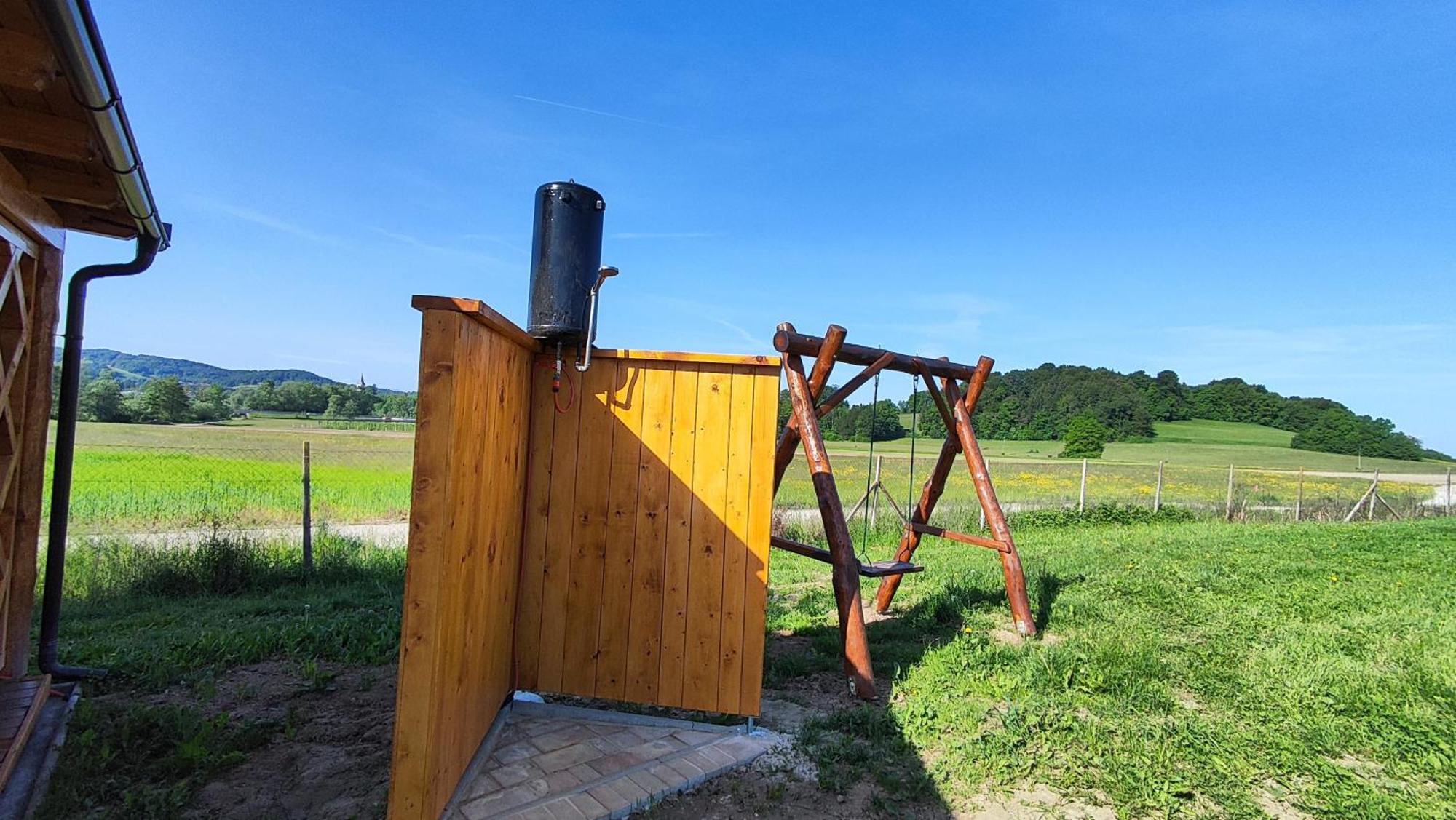 Unique Wooden Holiday House In Nature Lukovica pri Domžalah Esterno foto